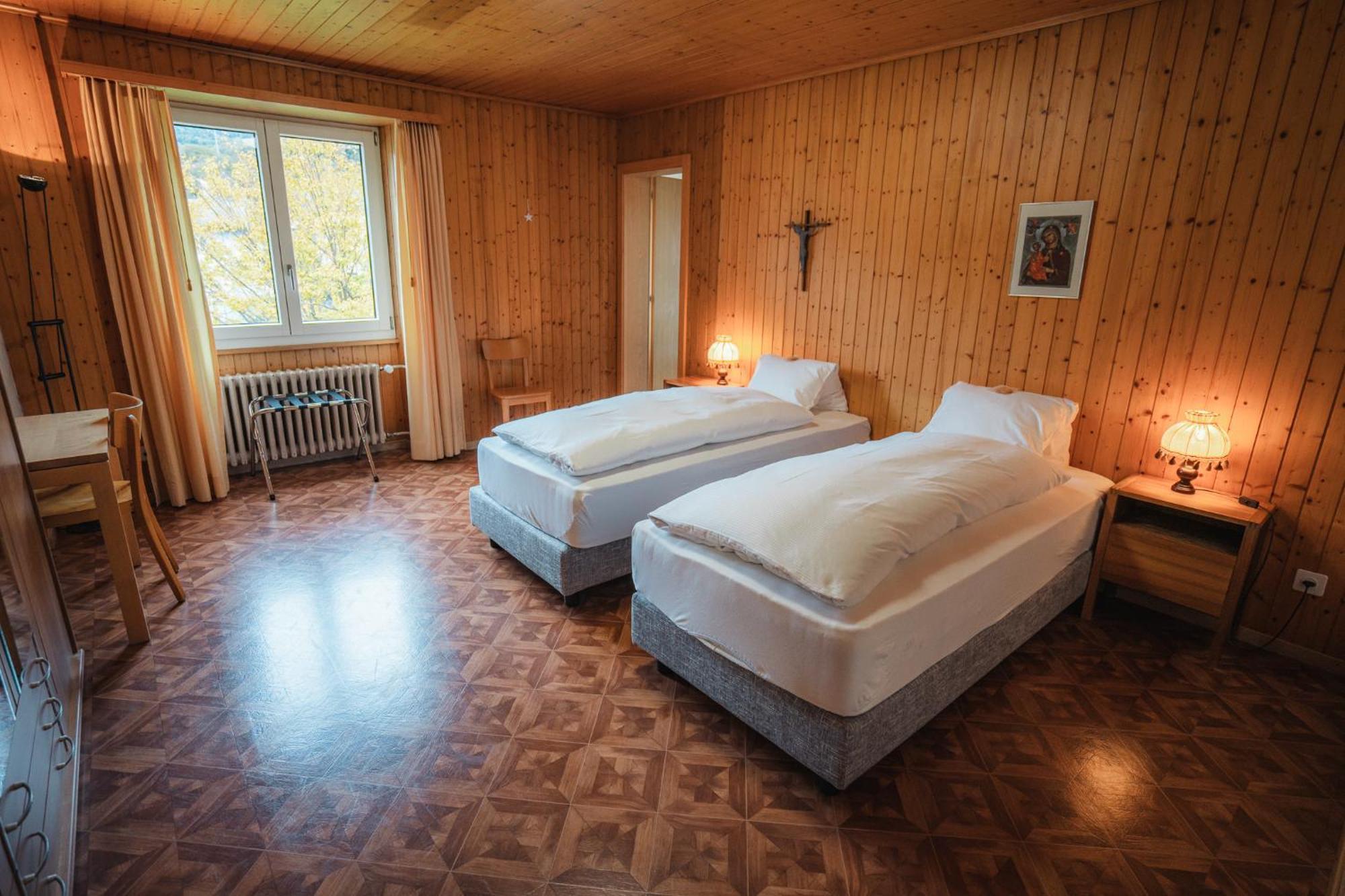 Hotel Haus Schoenstatt Contactless-Check-In Brig Buitenkant foto